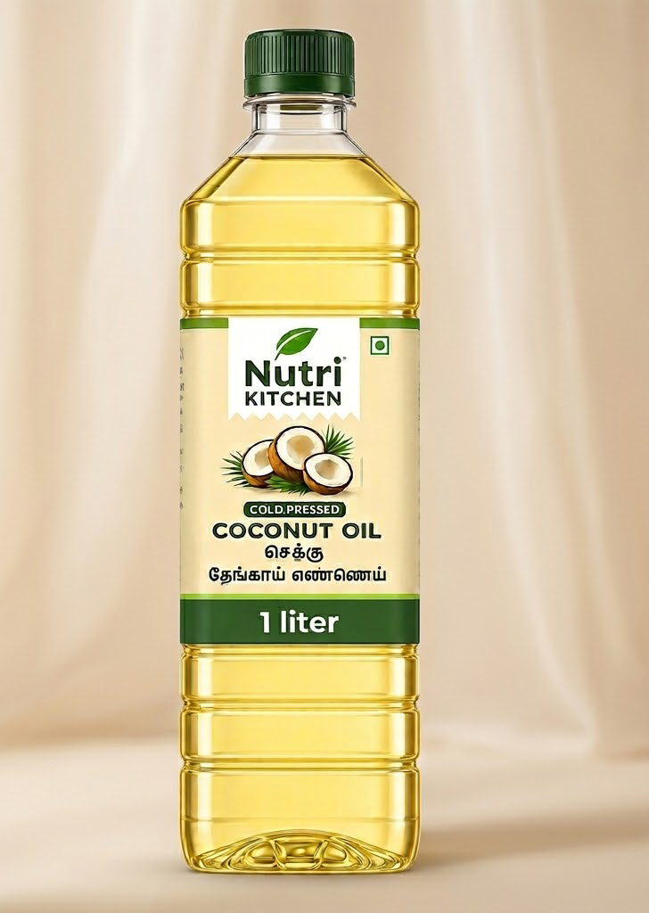 Nutri Coconut Oil - Cold Pressed Coconut Oil